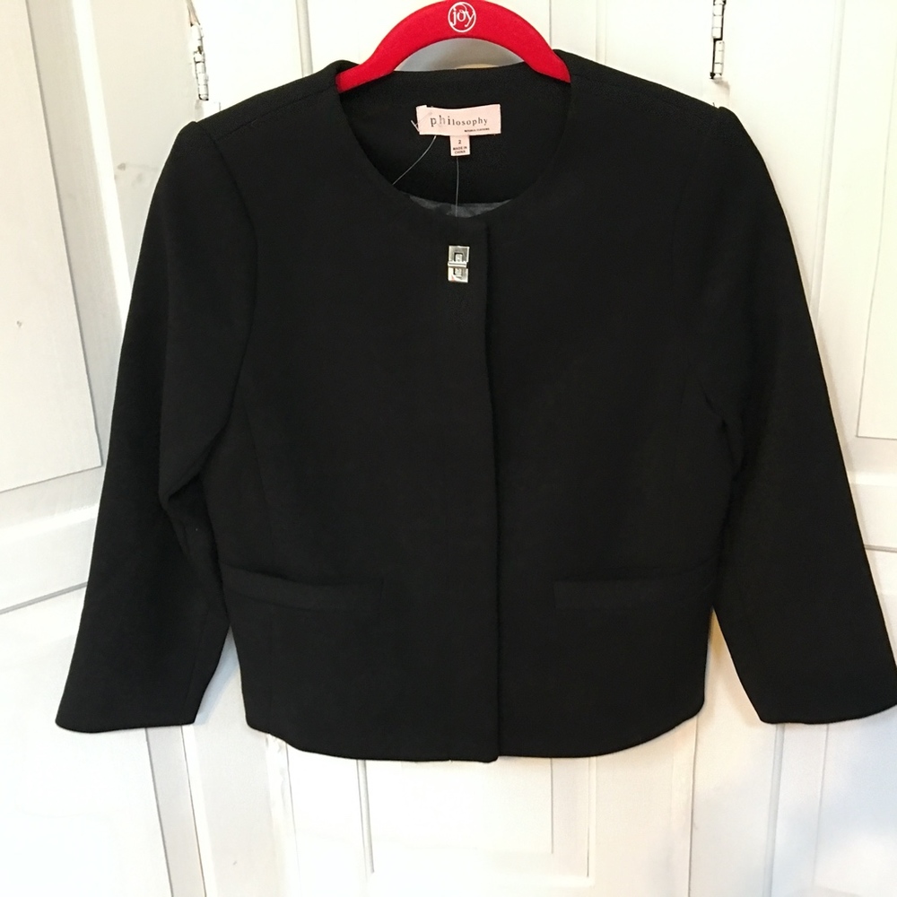 Philosophy Black Jacket